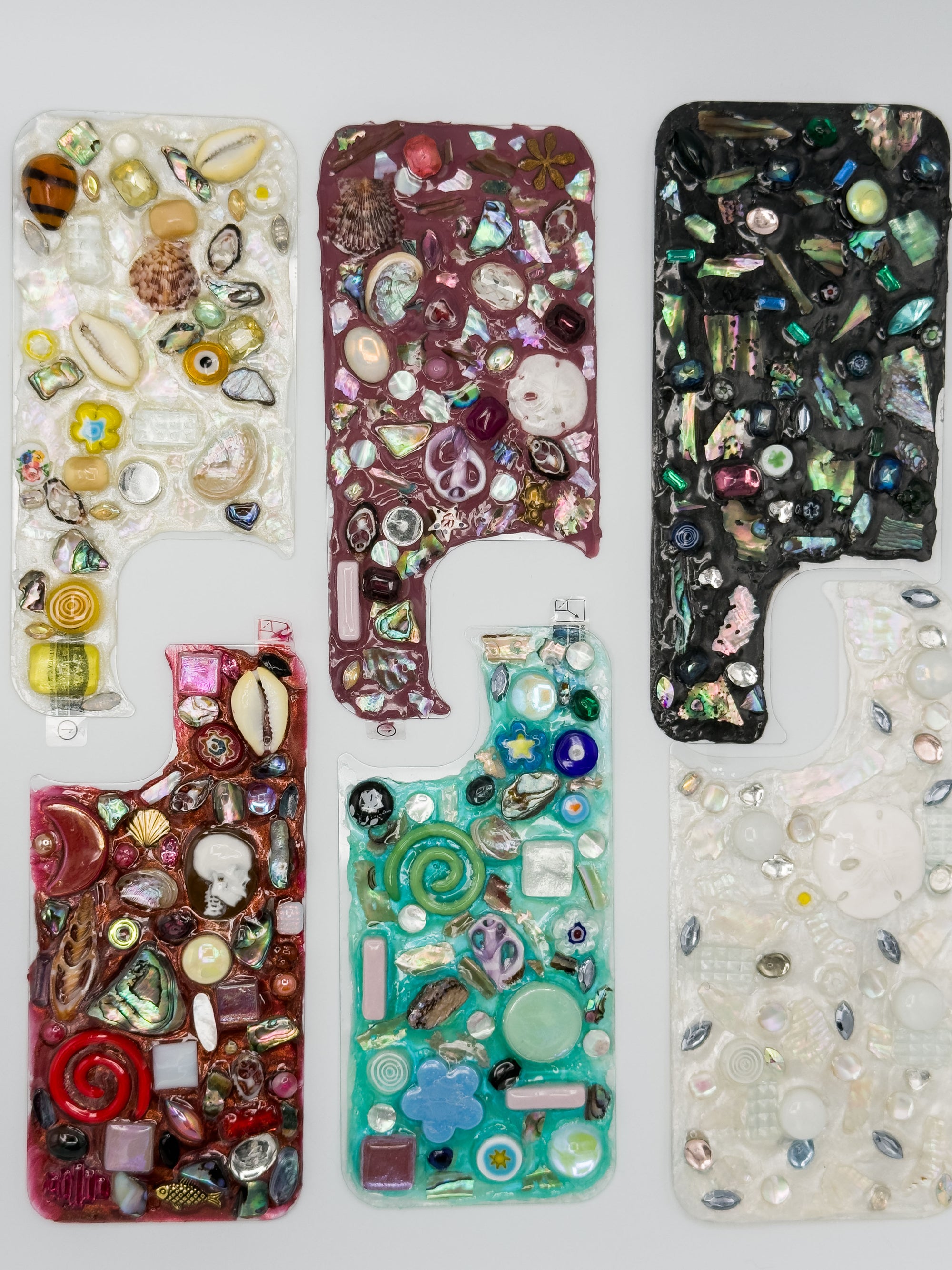 "Peel 'n' Stick" Phone Backers