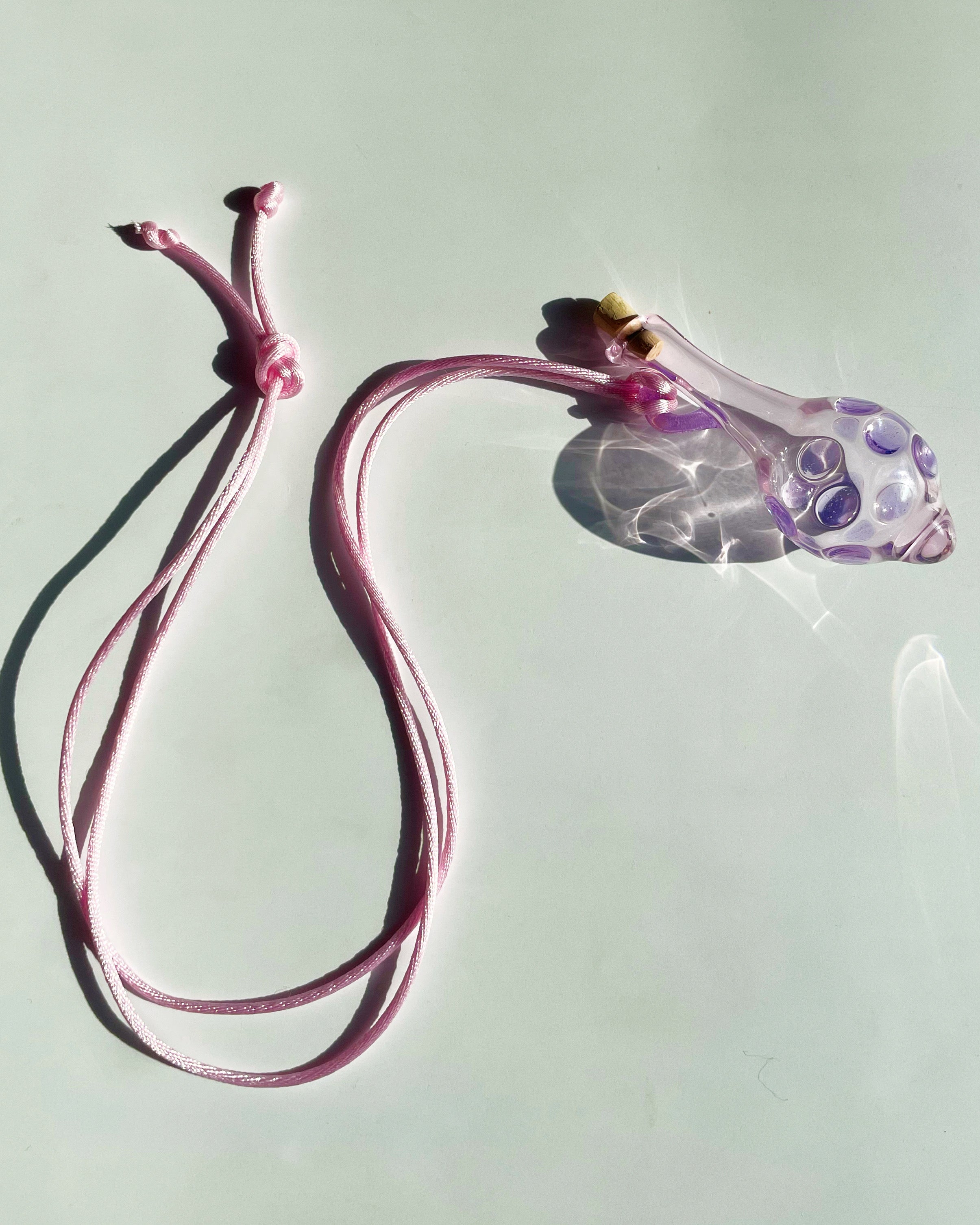 Satin Cord Pendant Necklaces