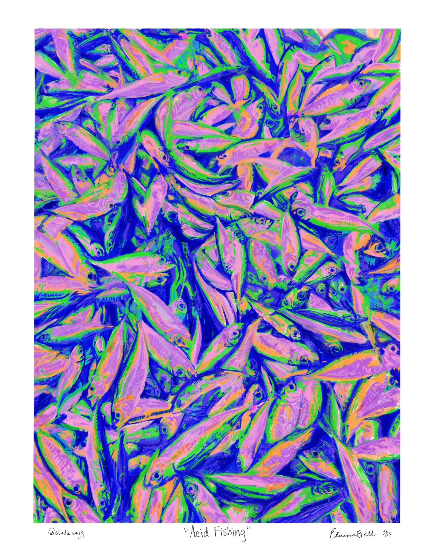 Acid Fishing Print