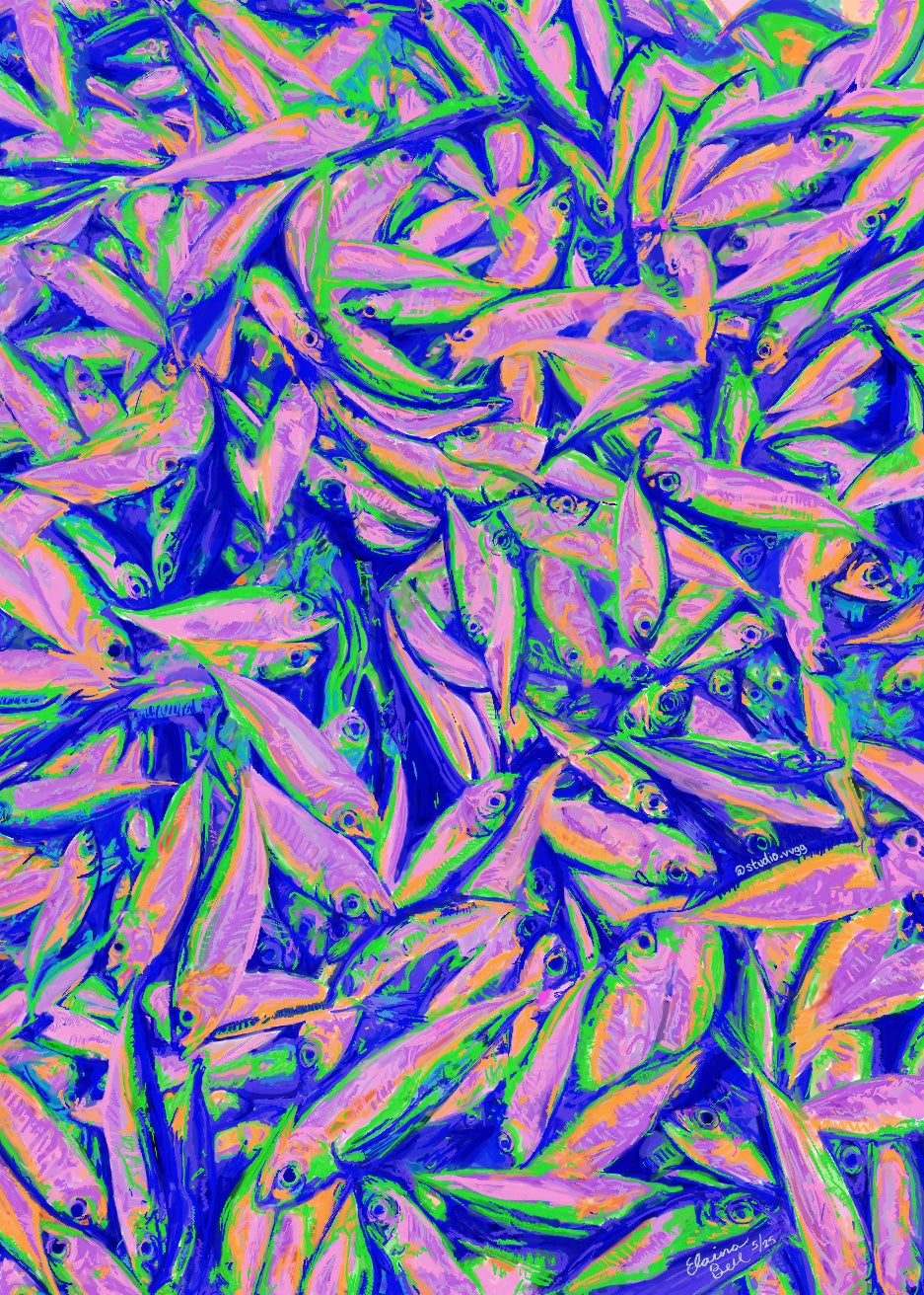 Acid Fishing Print