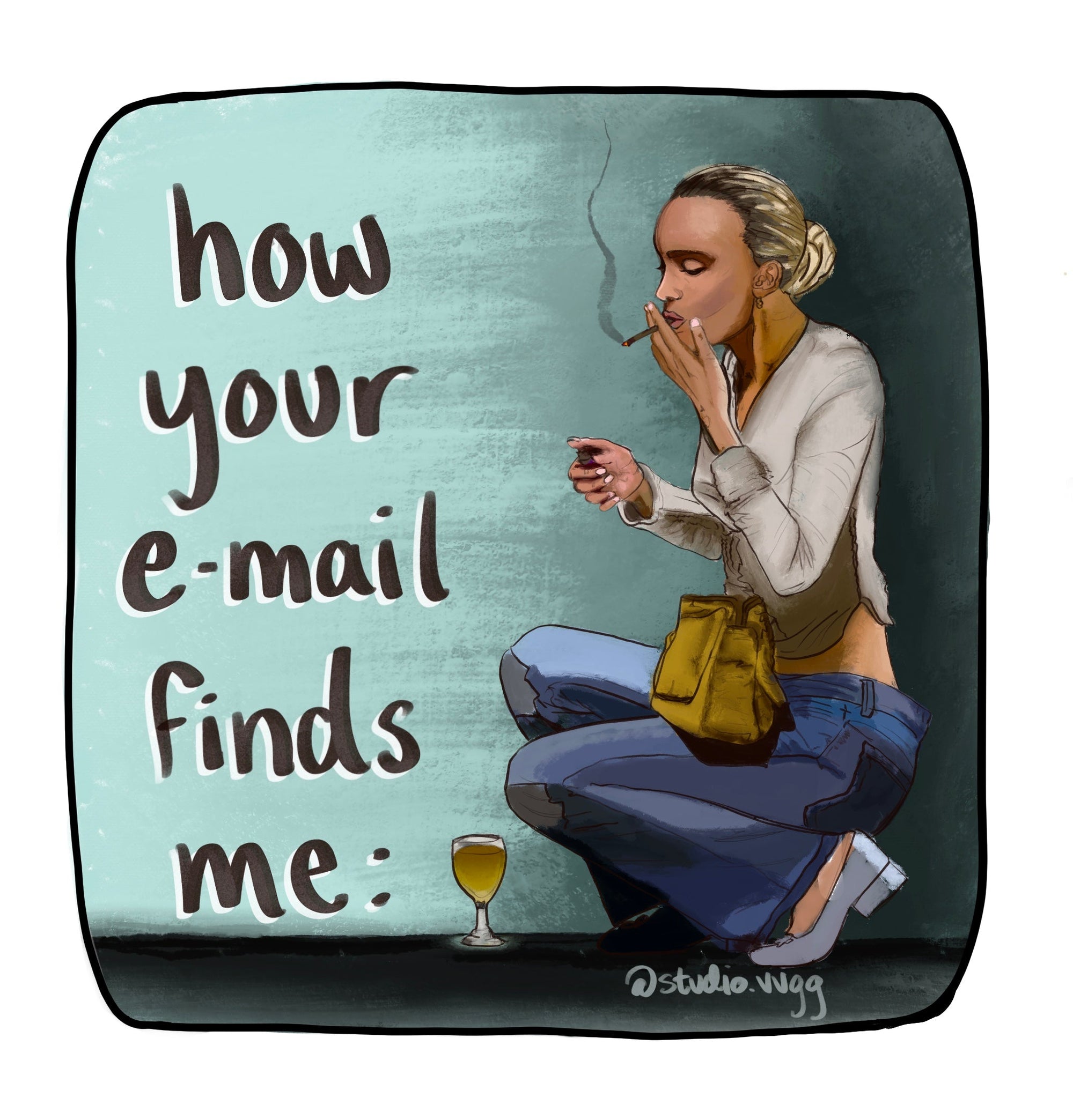 Emails Sticker