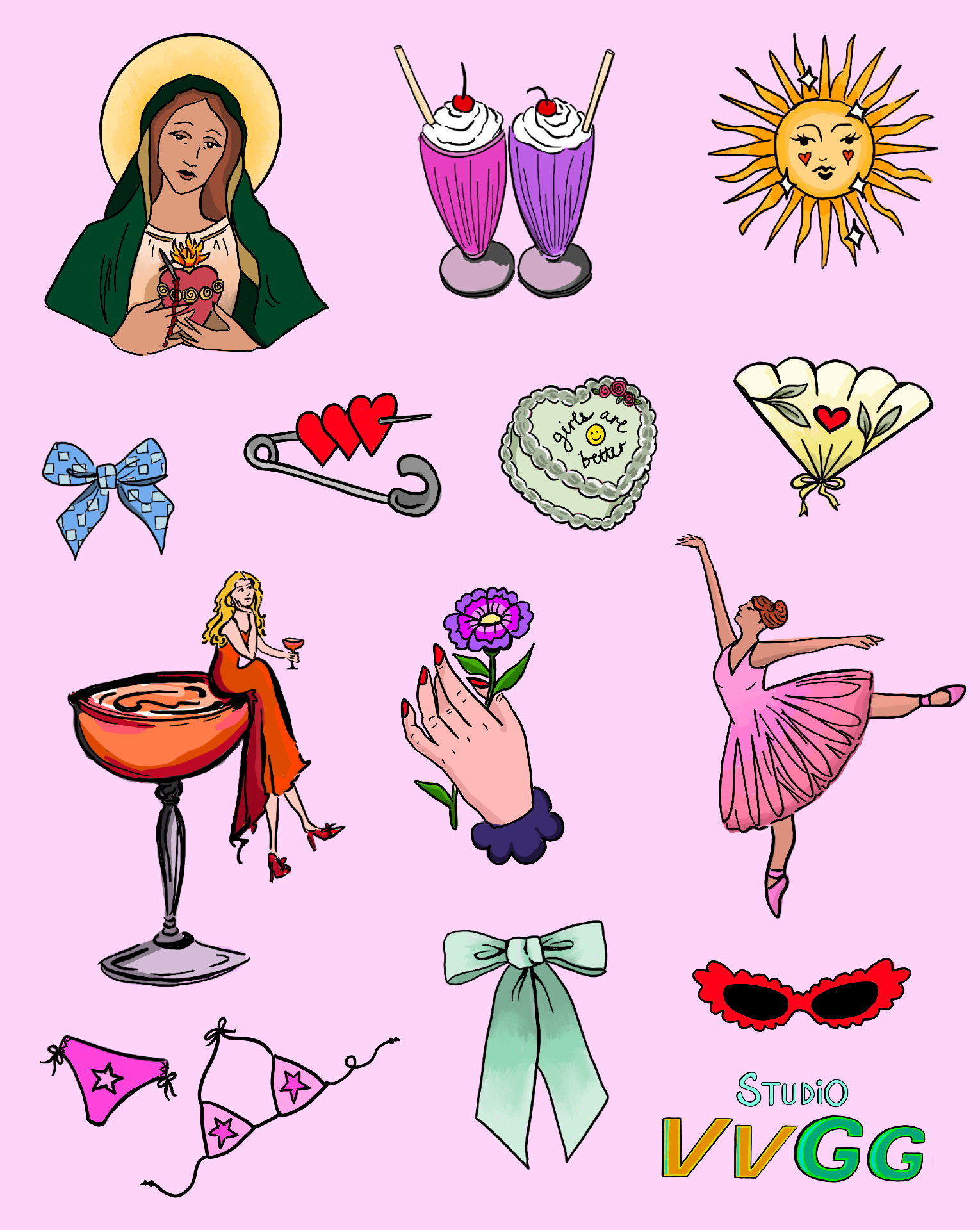 Femininomenon Sticker Sheet