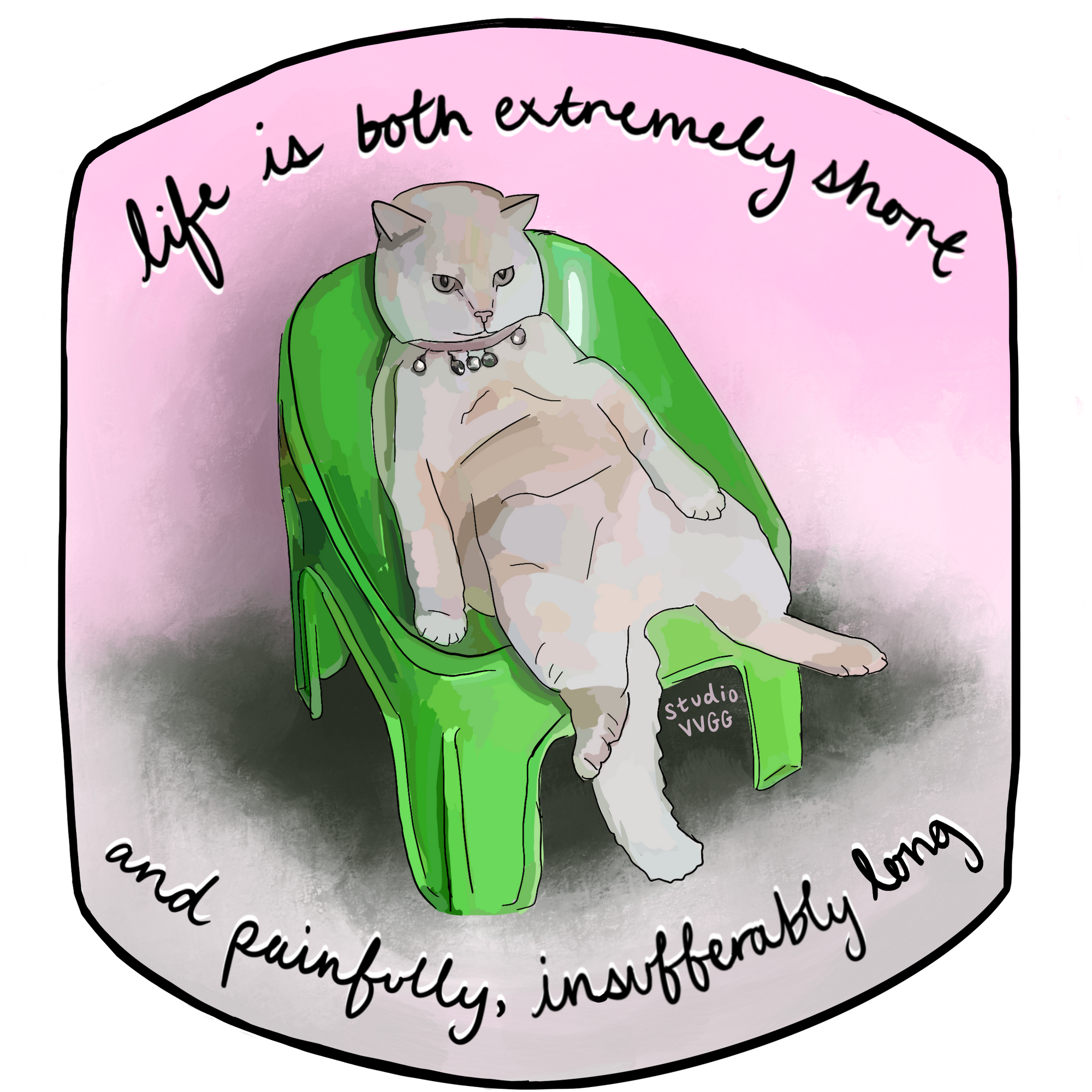Life is Short Sticker