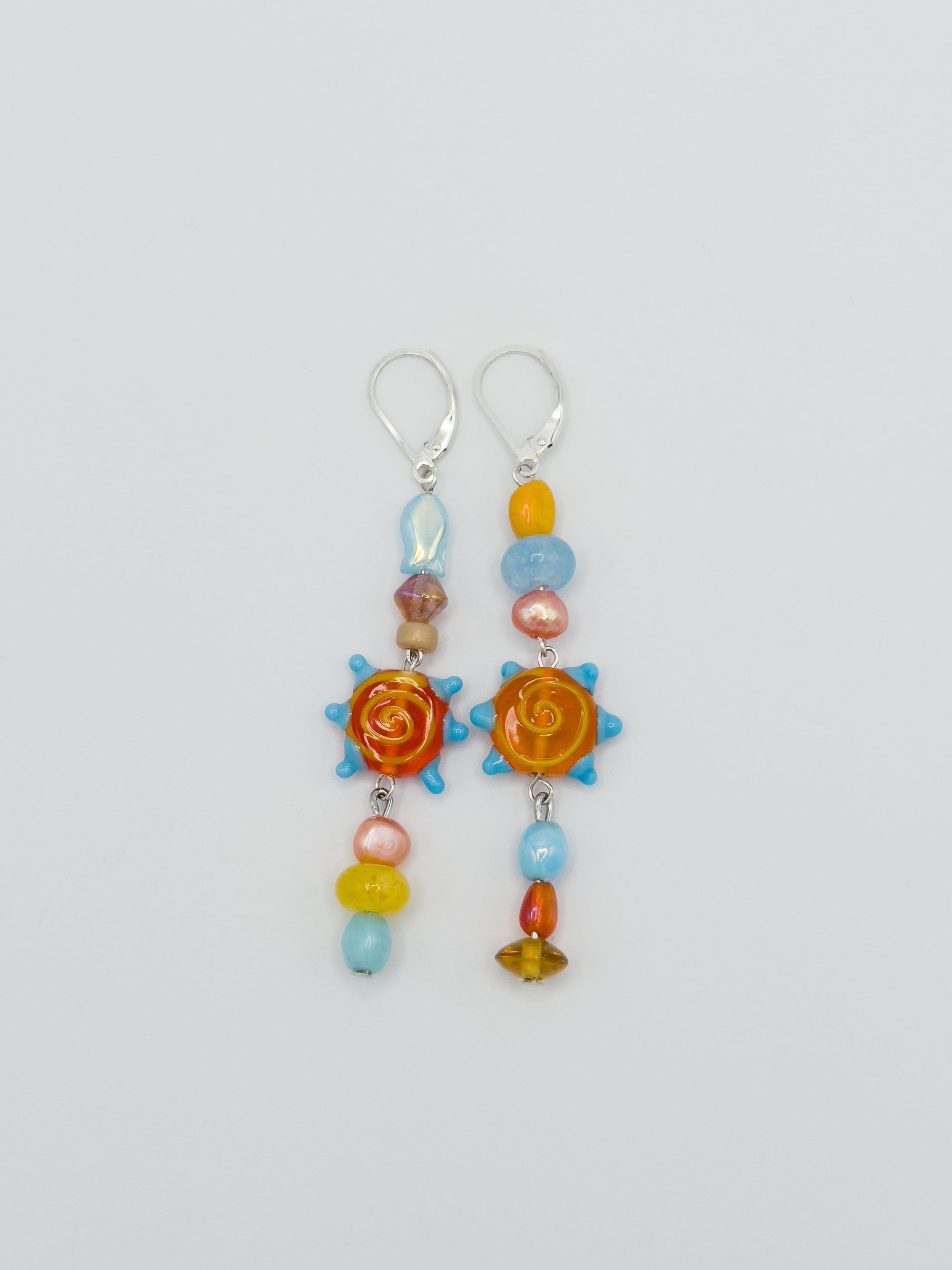 Sundial Drop Earrings