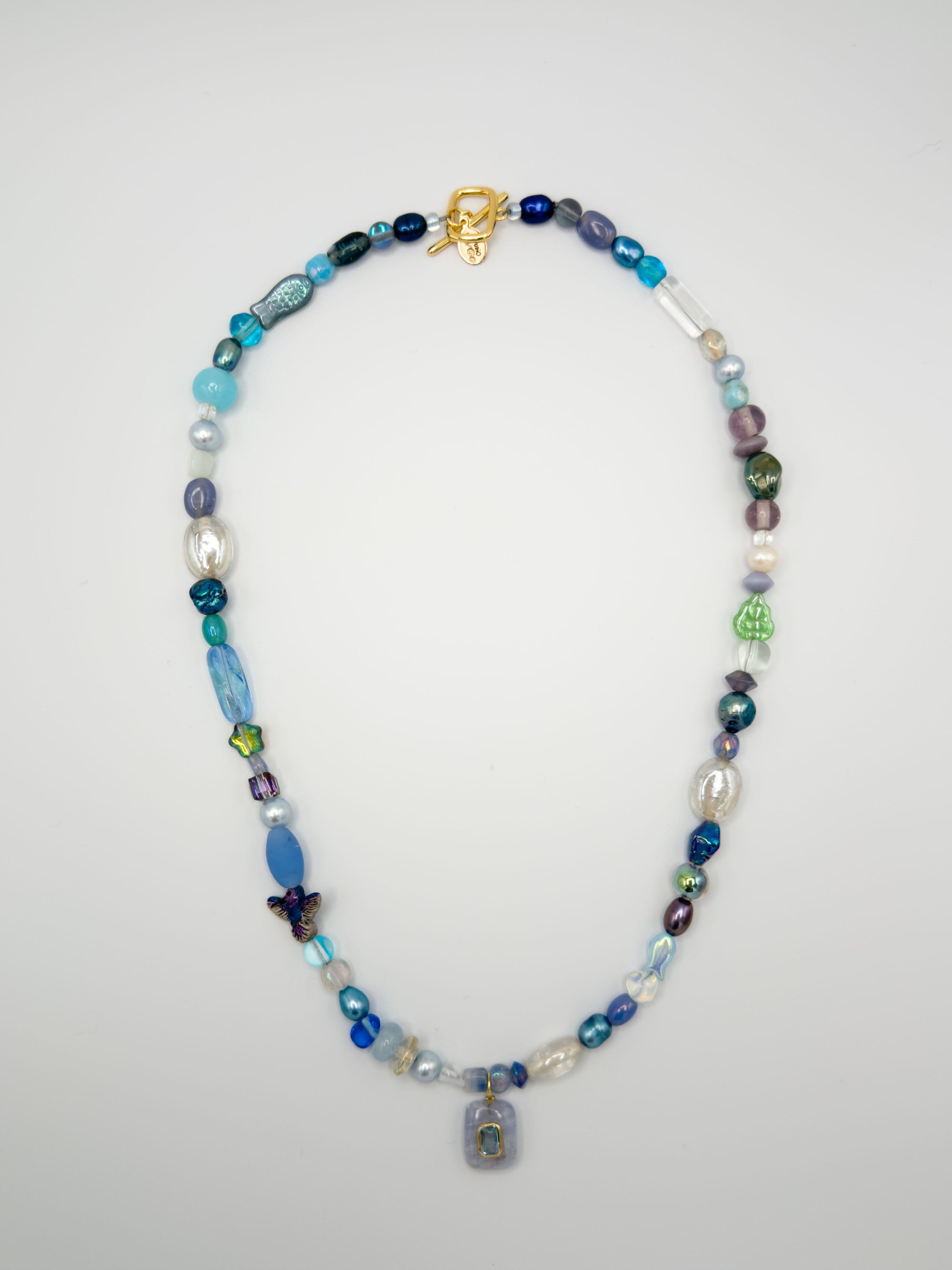 Heron Beaded Necklace