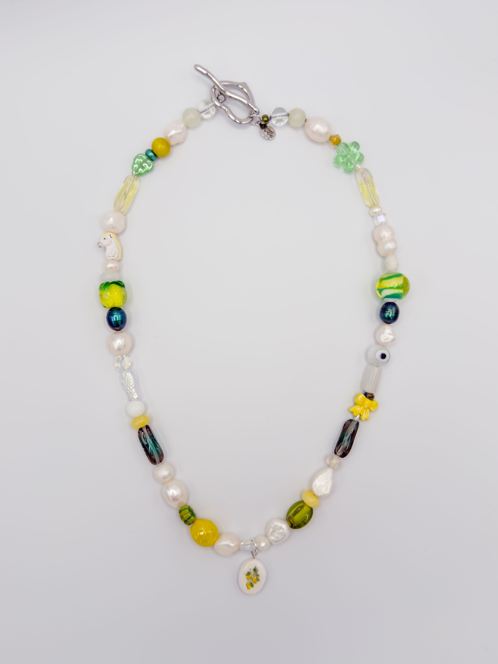 Citronnier Beaded Necklace