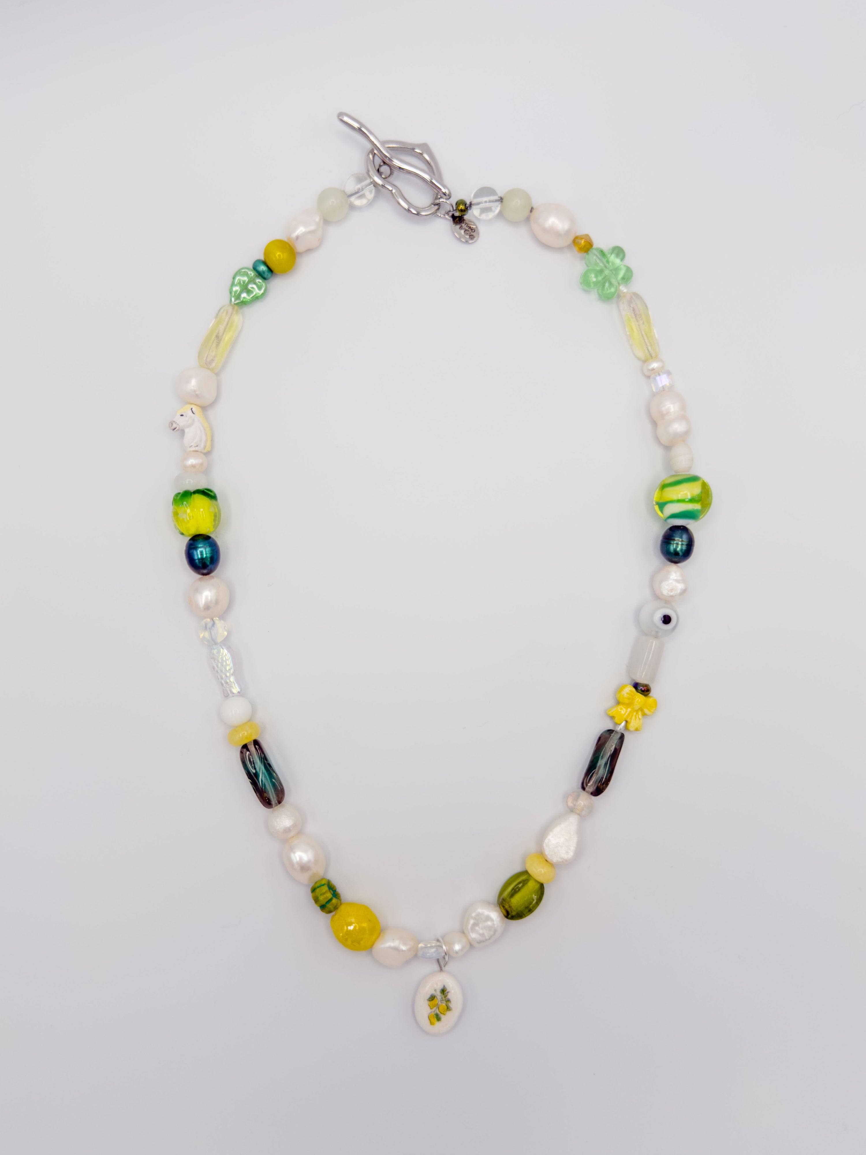 Citronnier Beaded Necklace