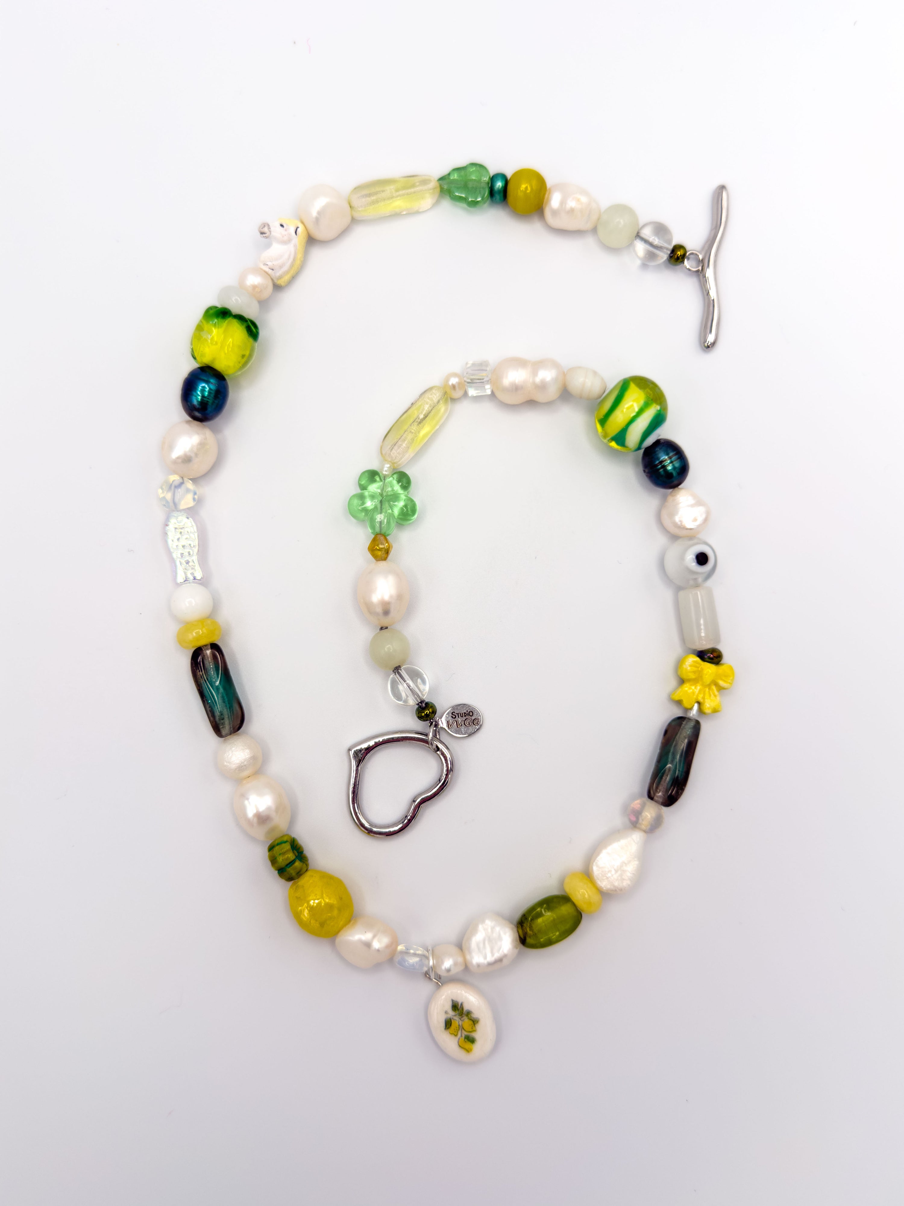 Citronnier Beaded Necklace