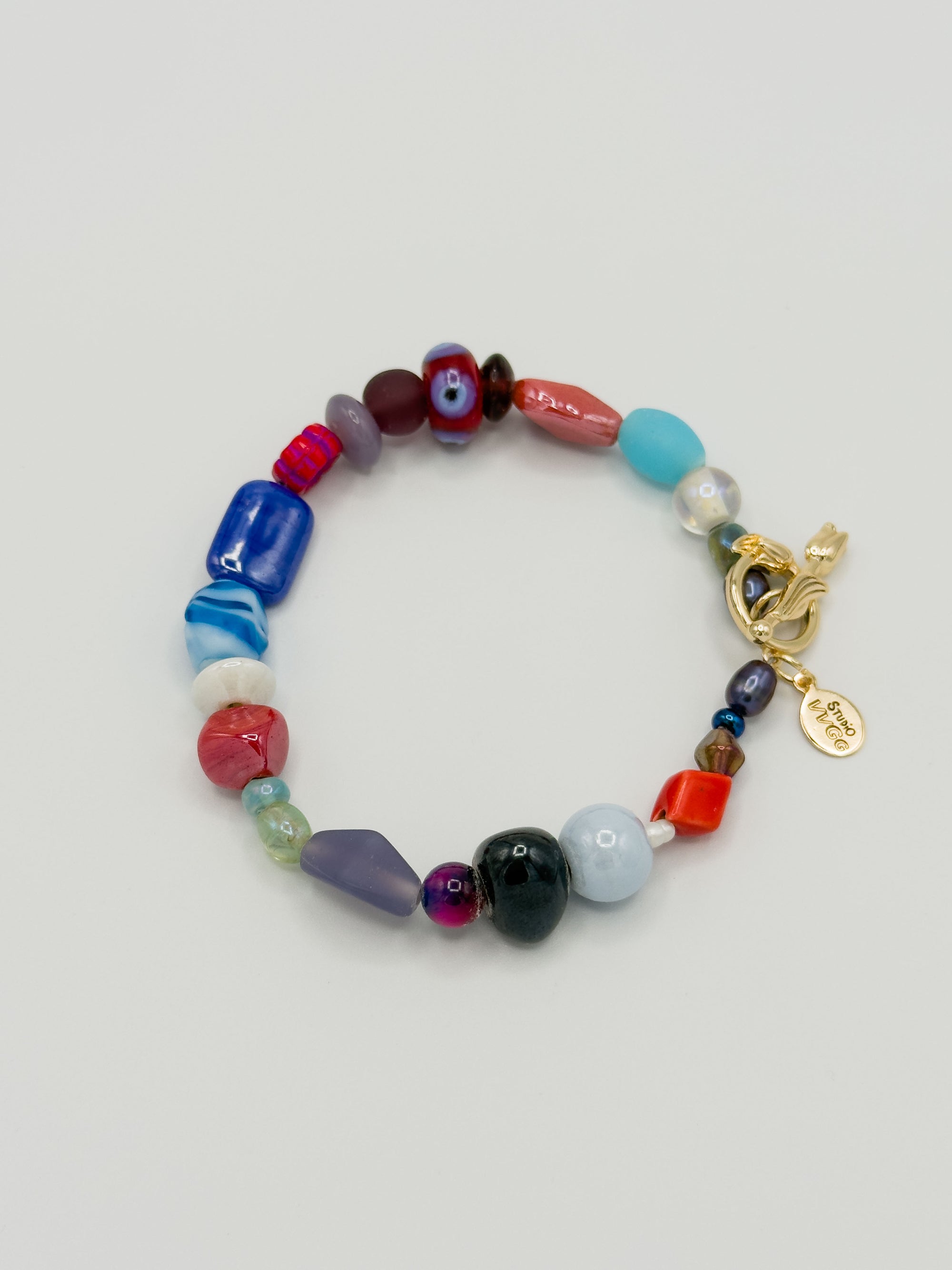 Swim Team Beaded Bracelet