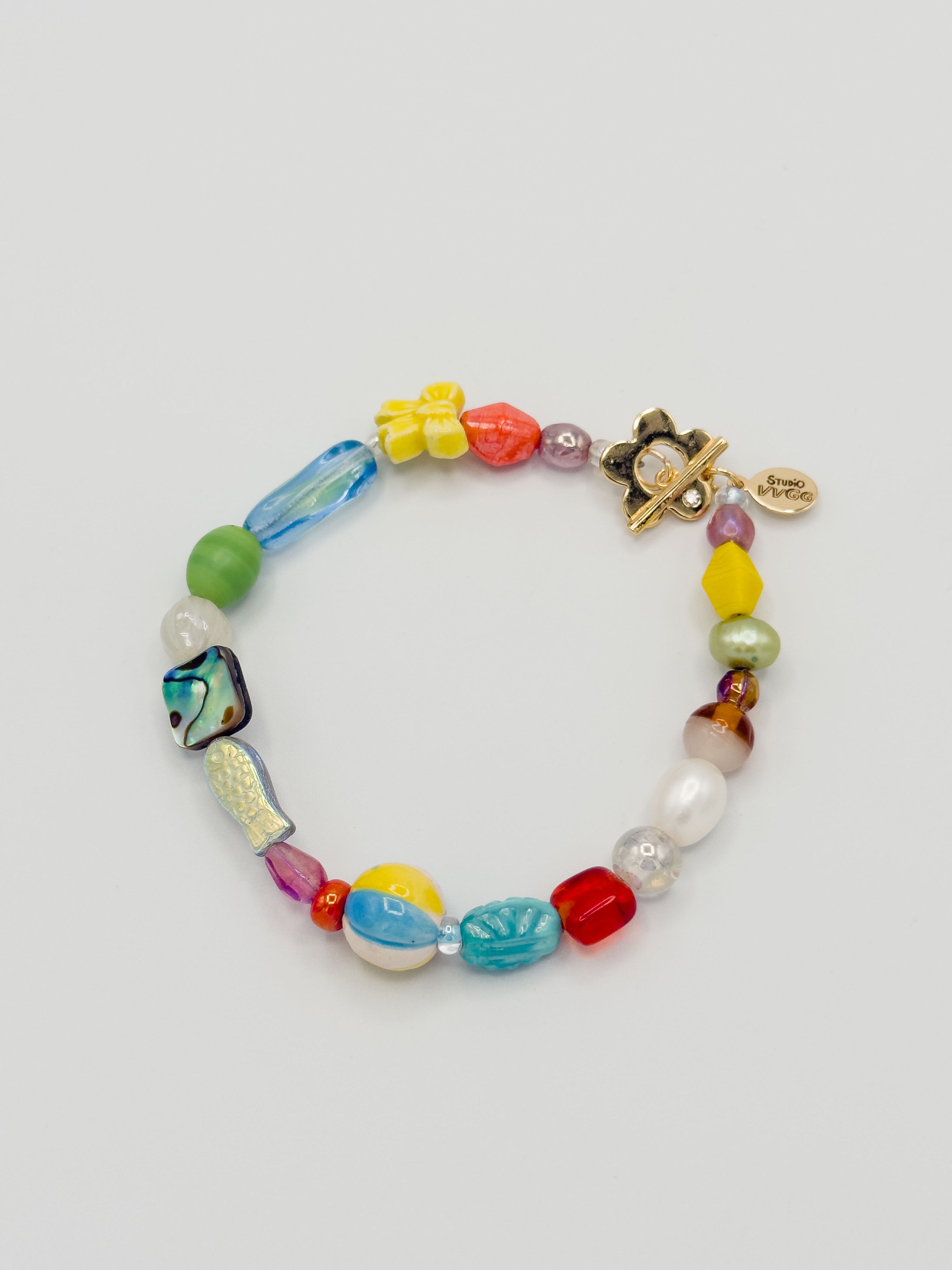 Beach Day Beaded Bracelet