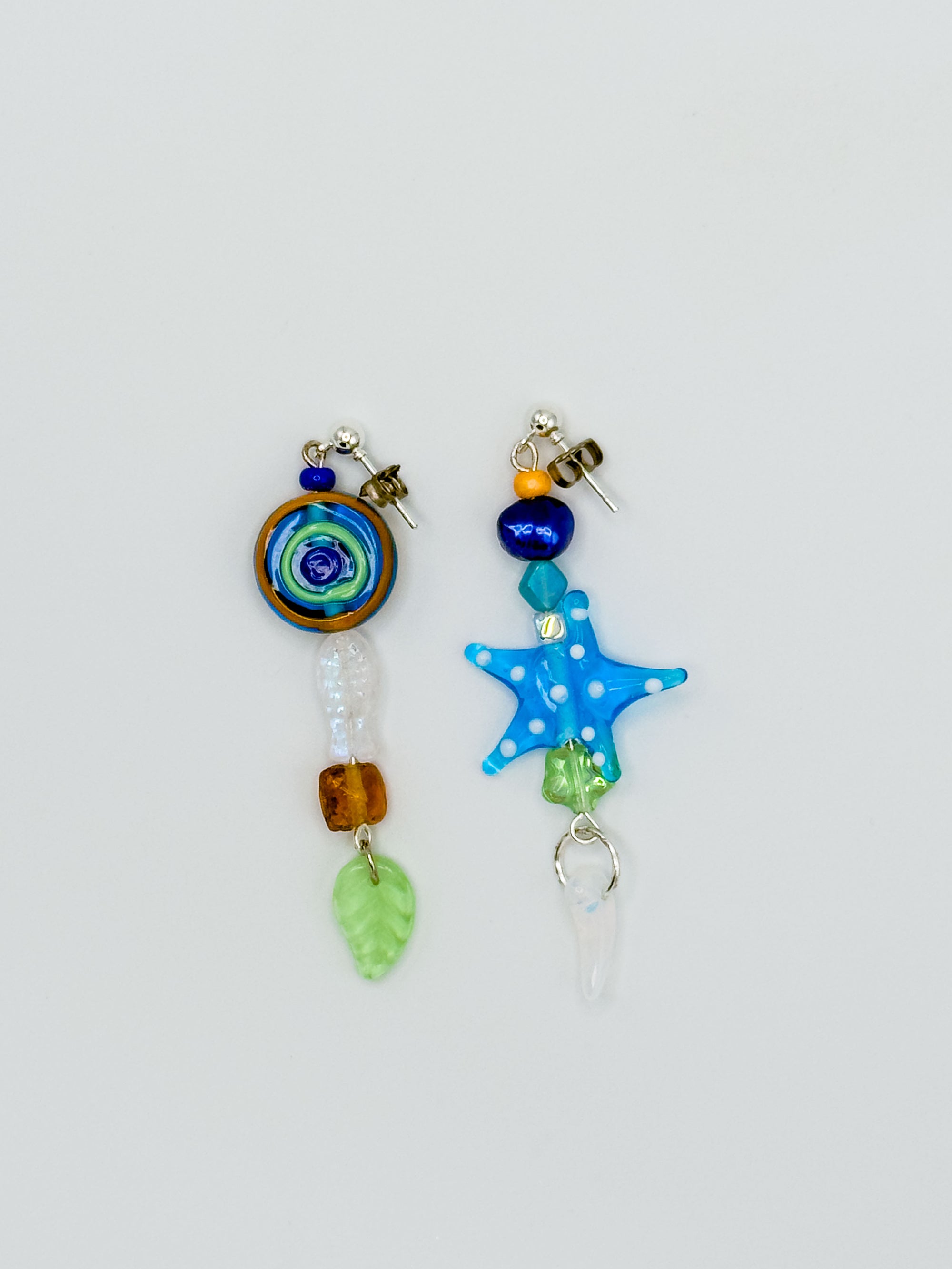 Forage Mismatched Drop Earrings