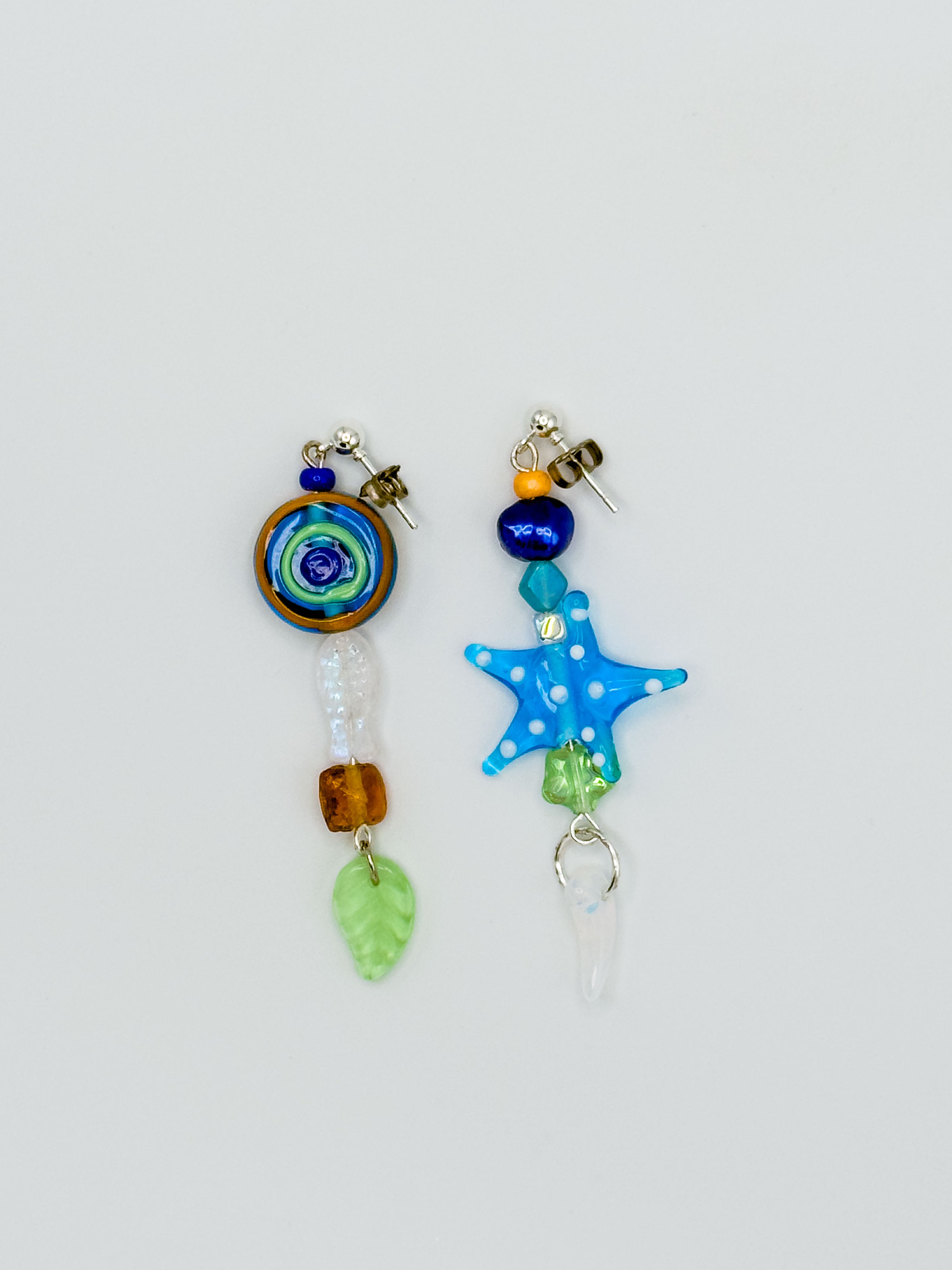Forage Mismatched Drop Earrings