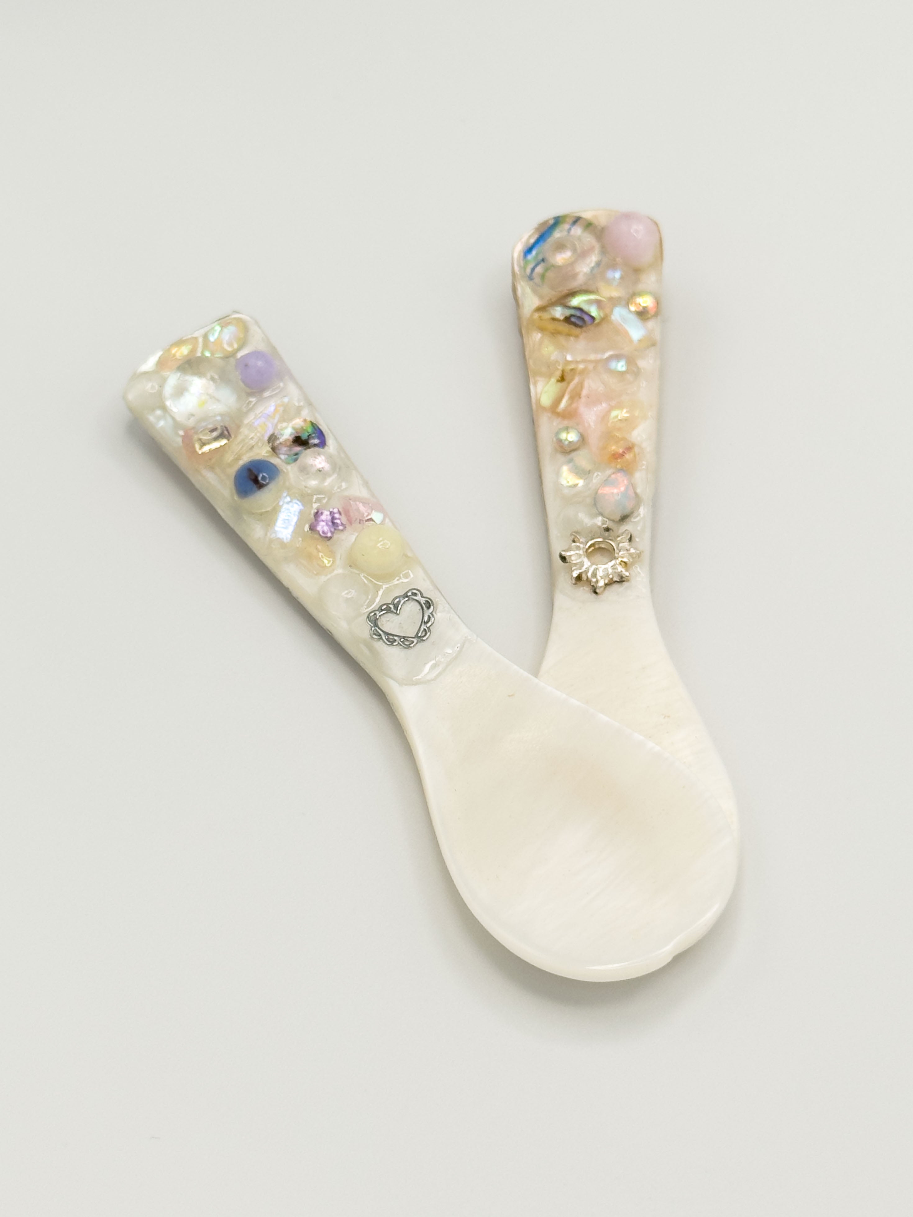 Alma Decorative Spoon Pair