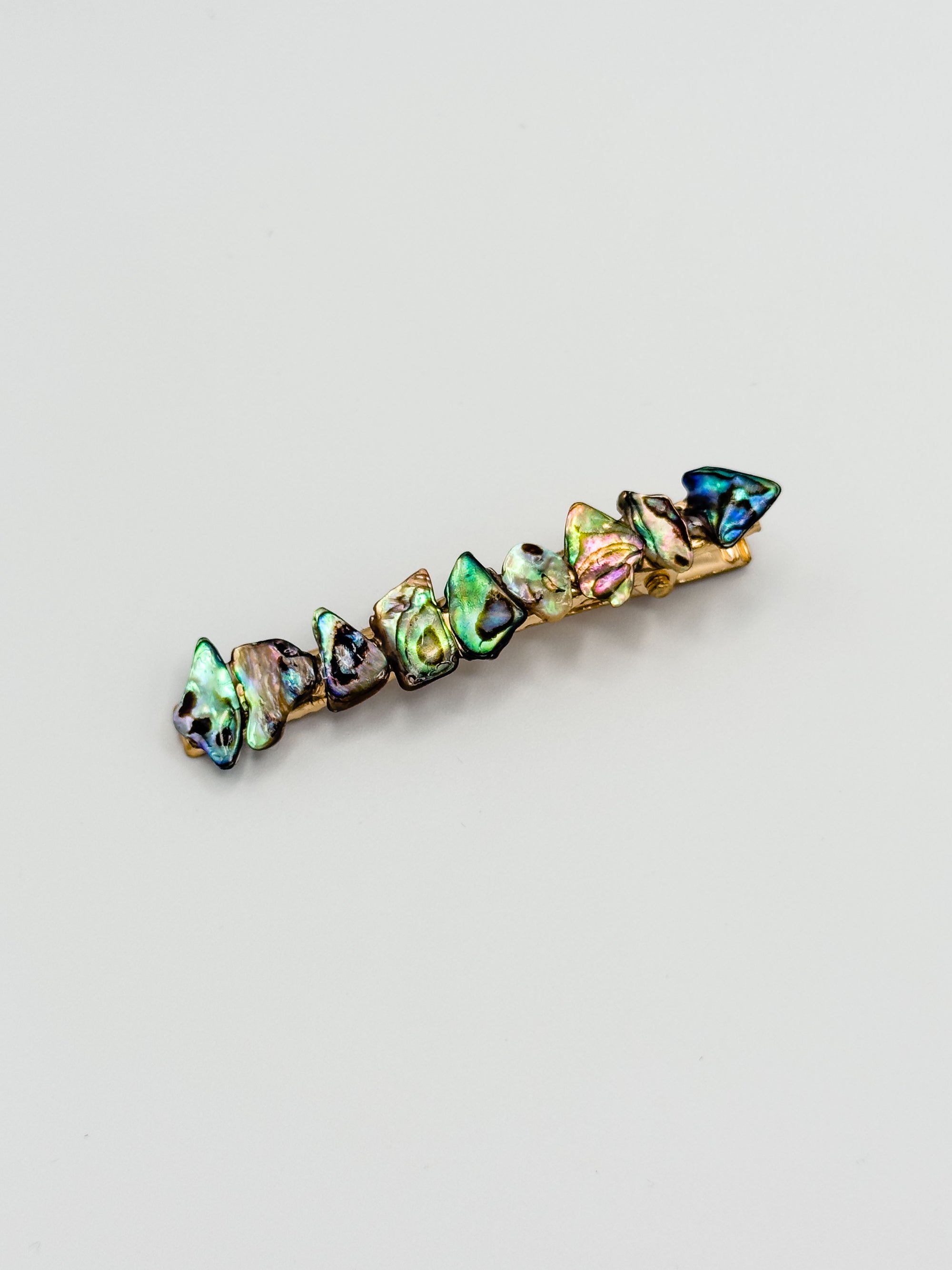 Abalone Barrettes