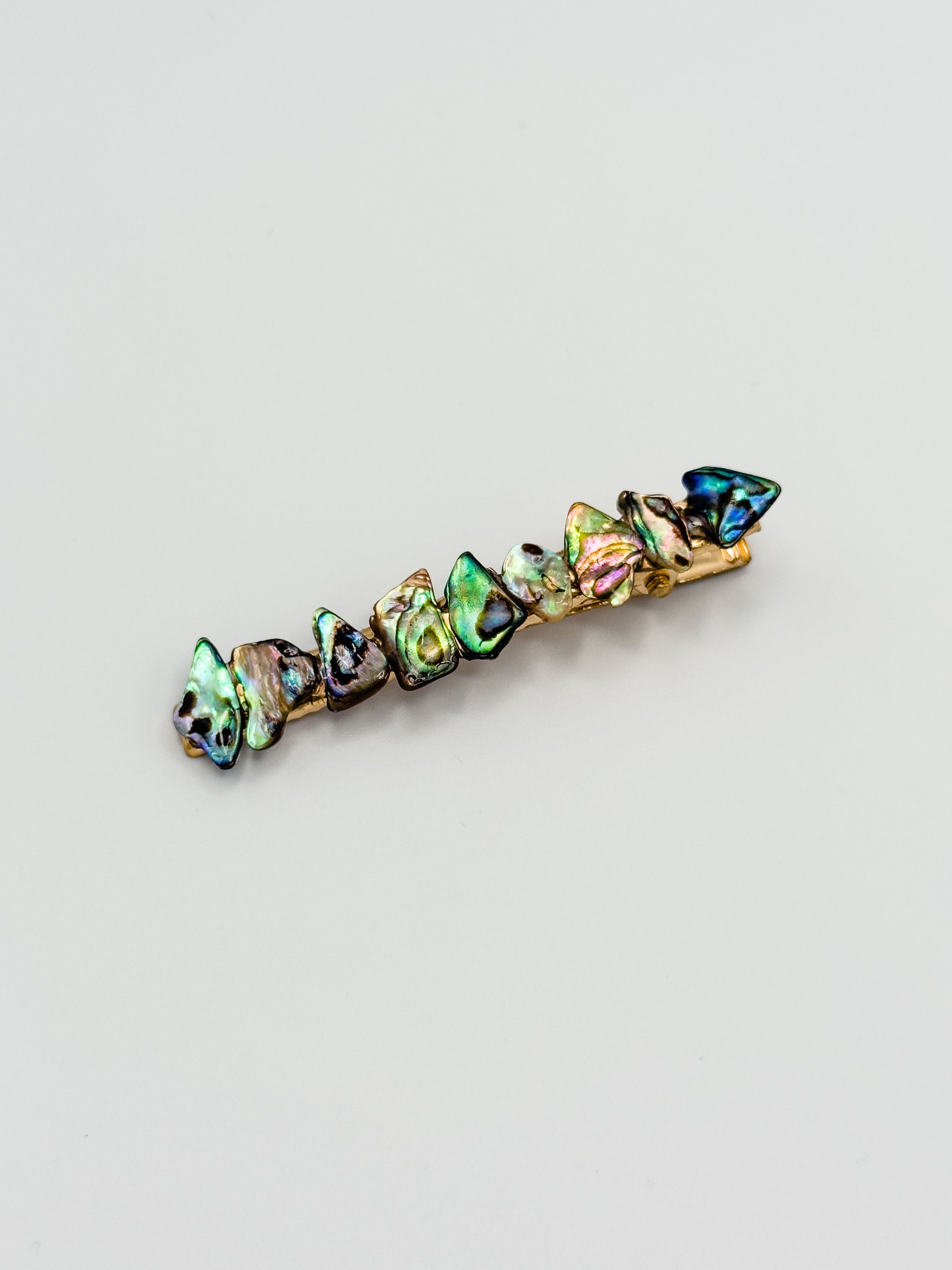 Abalone Barrettes