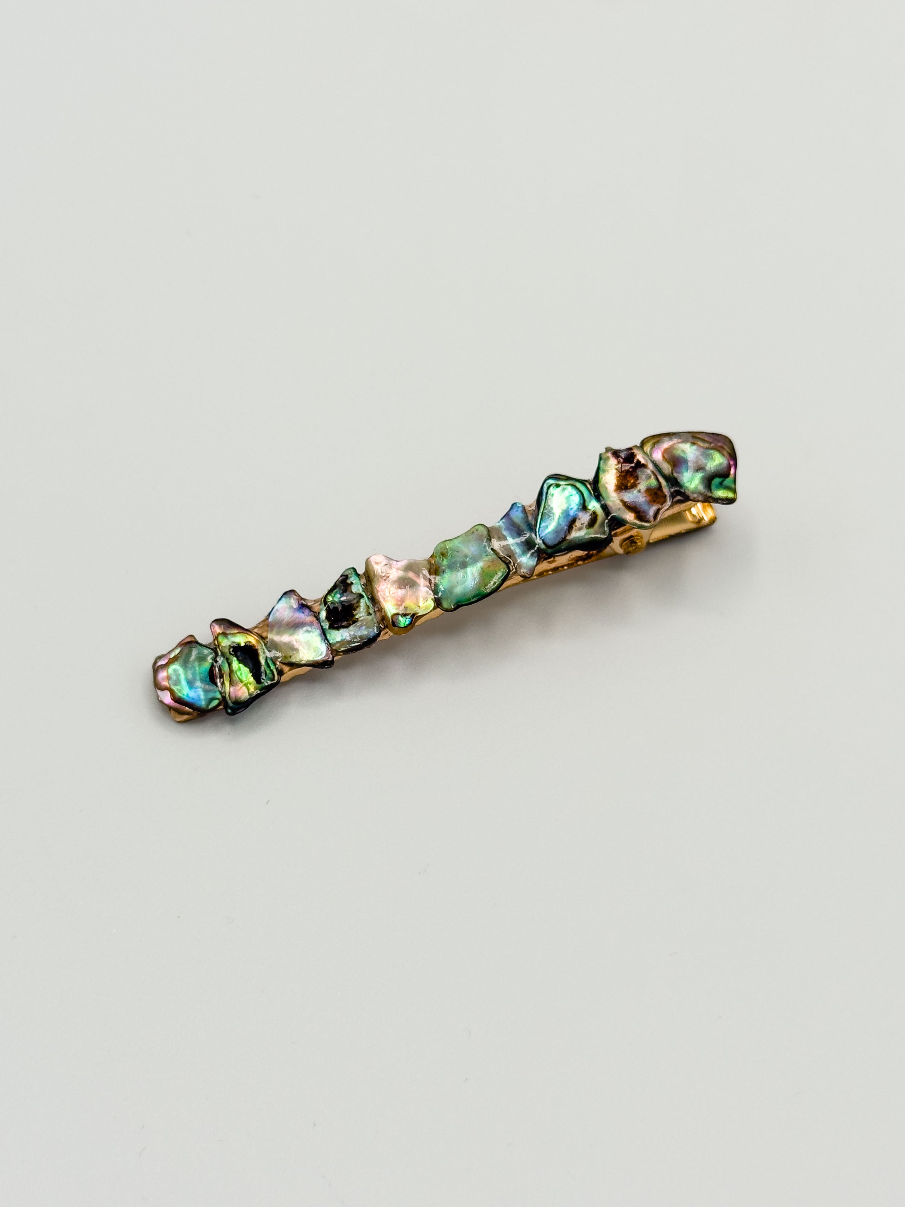 Abalone Barrettes