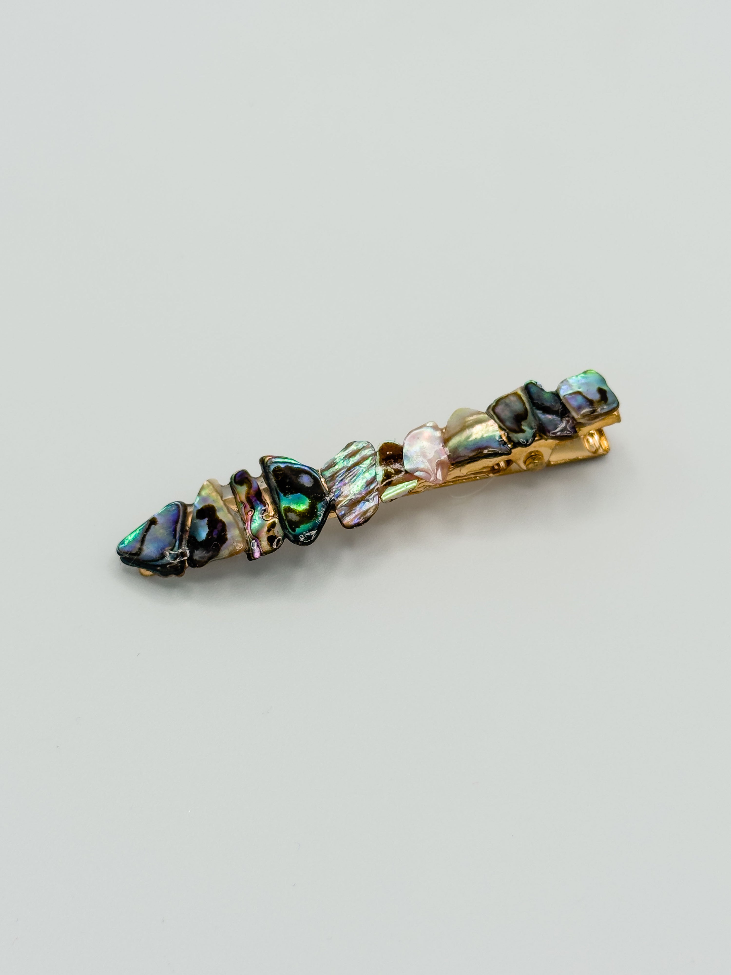 Abalone Barrettes