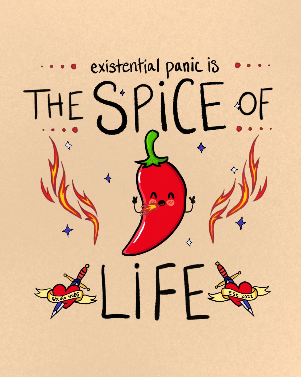 The Spicy Life Print