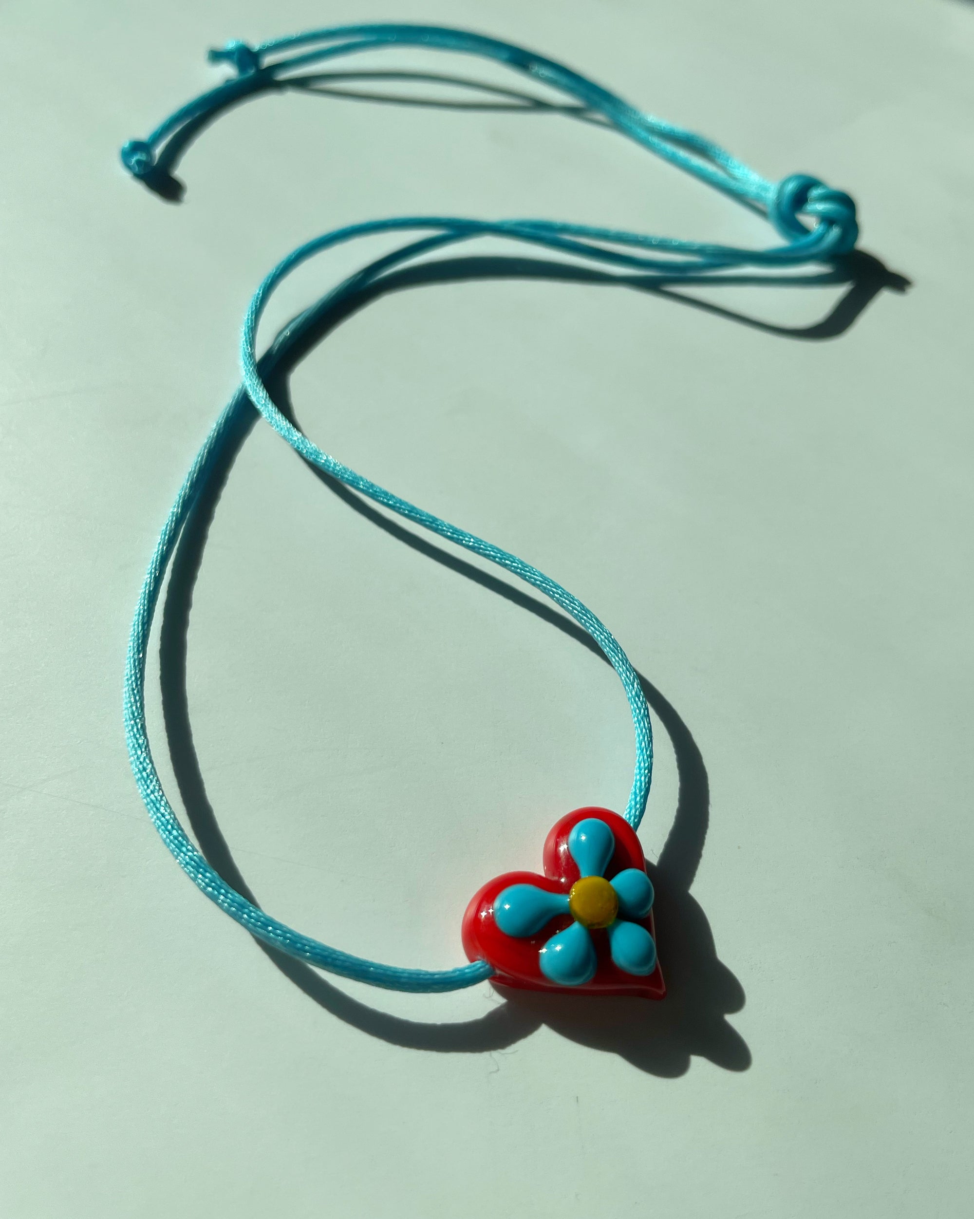 Satin Cord Pendant Necklaces